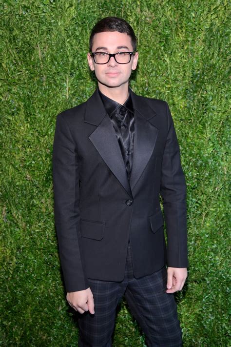 project runway winner christian siriano.